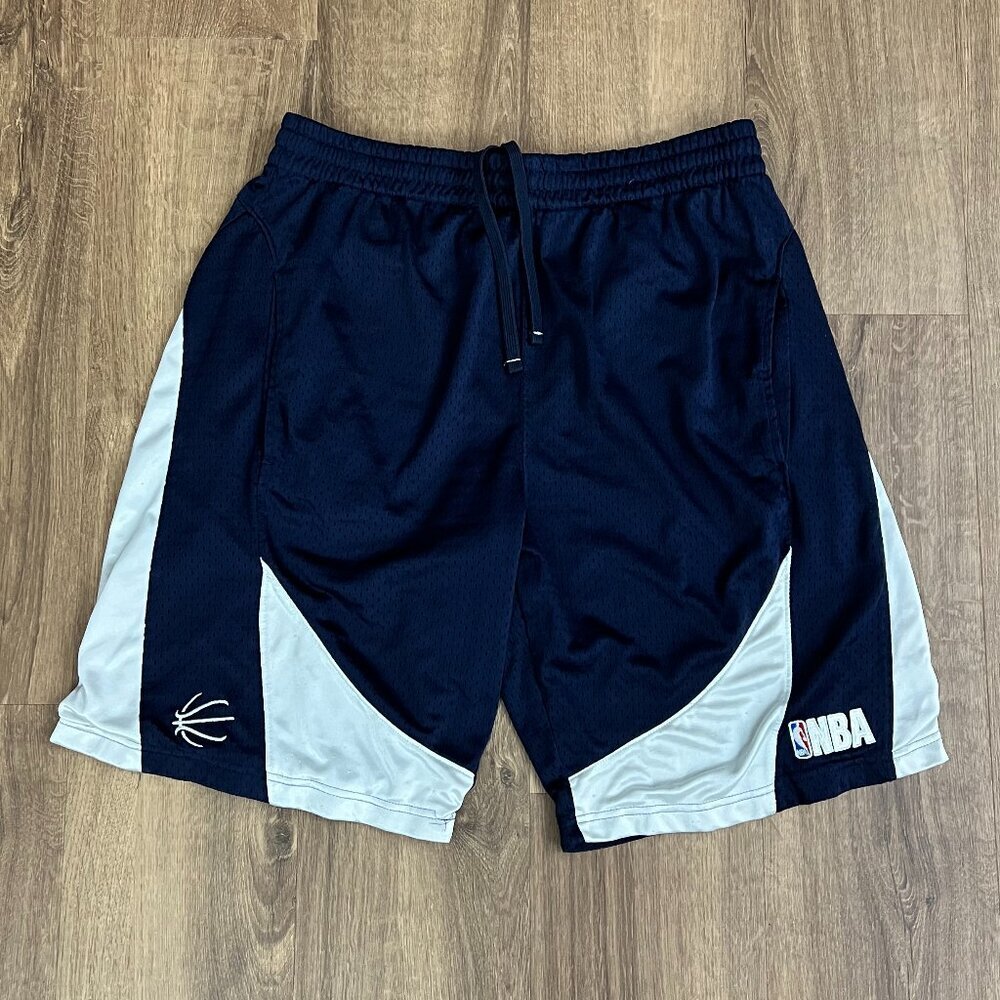 VINTAGE NBA Elevation 90's Men's Embroidered Logo Basketball Shorts Size XL